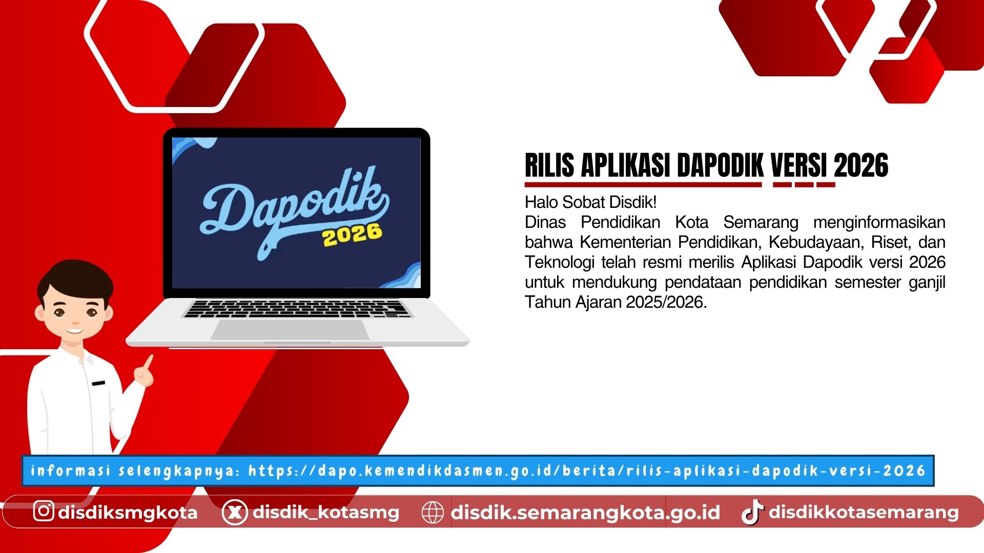 Rilis Aplikasi Dapodik Versi 2026